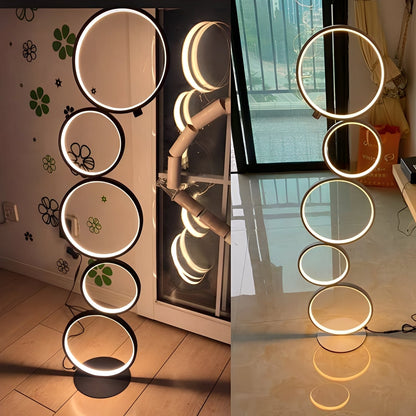 Marlin – Élégante lampe à anneau LED