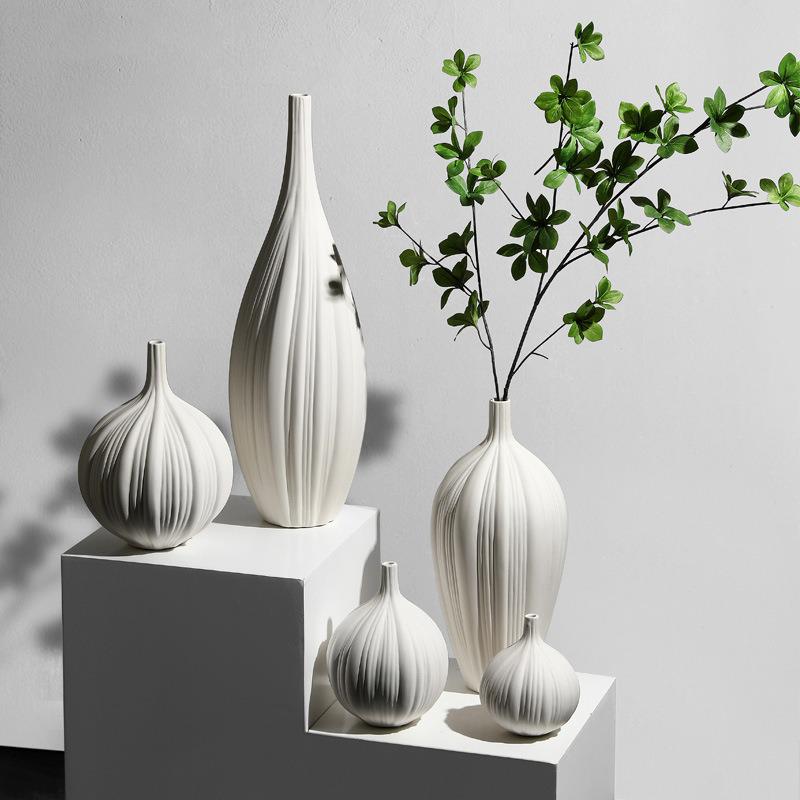 Erwan – Vase en céramique légèrement luxueuse
