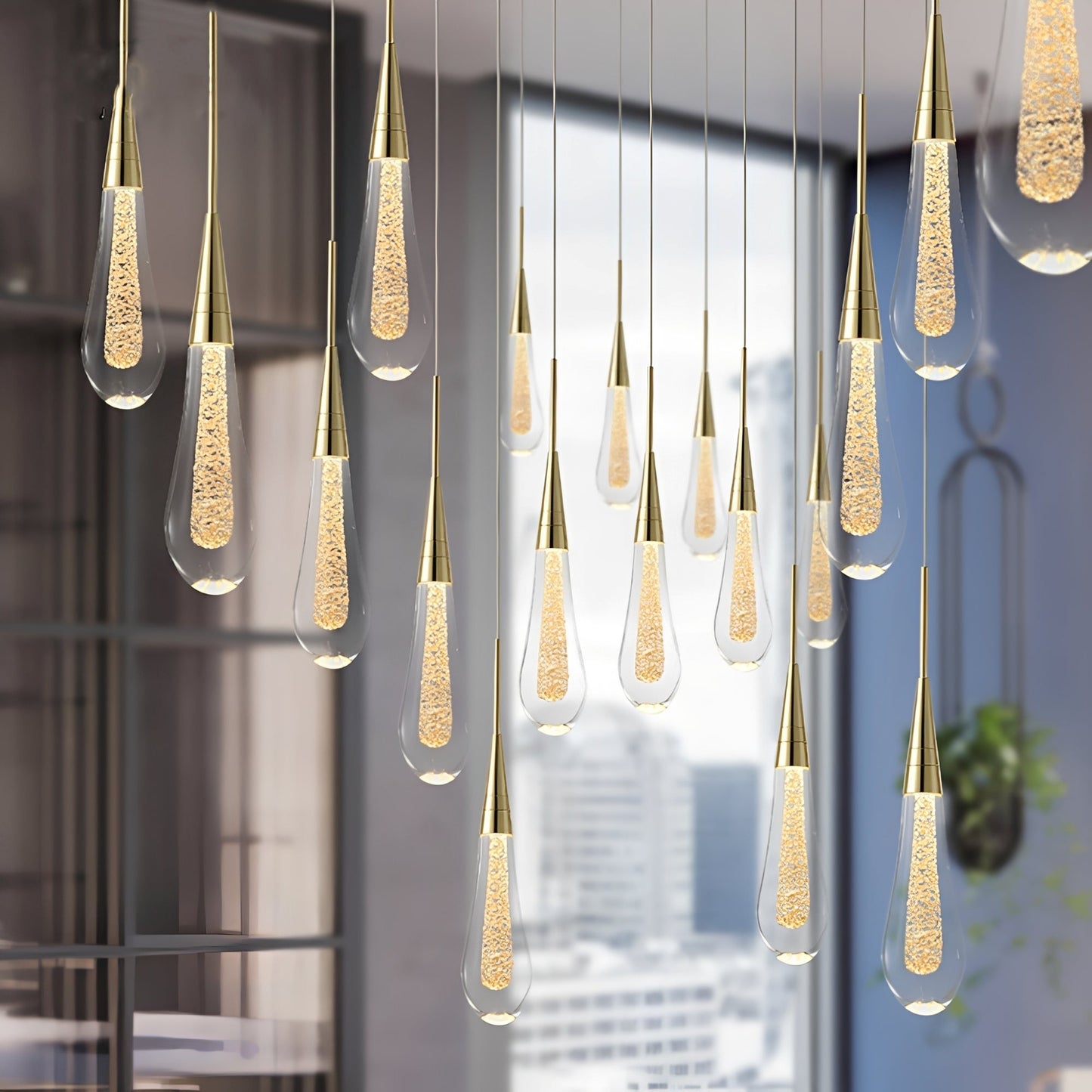 Meckie – Lustre en cristal postmoderne