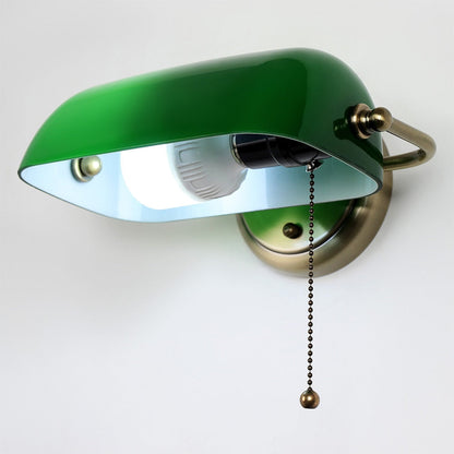 Noriel – Moderne Vert-Vintage Banker Applique Murale