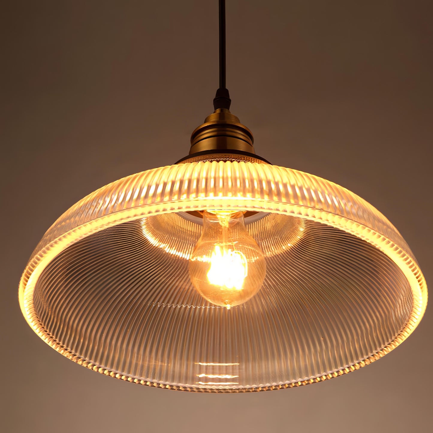 Jakai – Suspension en verre vintage