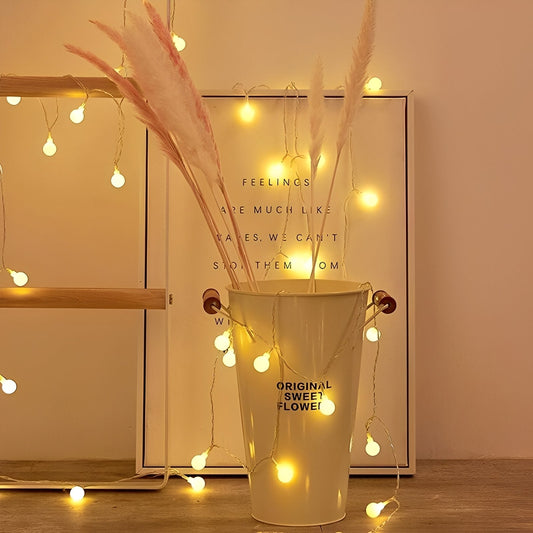 Zahara – Guirlande LED avec lumière blanc chaud