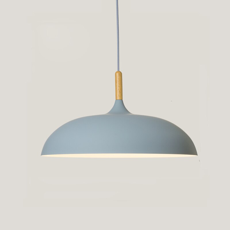 Noa – Lampe suspendue minimaliste en bois et aluminium