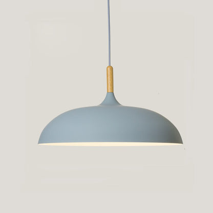 Noa – Lampe suspendue minimaliste en bois et aluminium