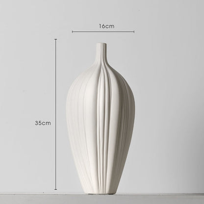 Erwan – Vase en céramique légèrement luxueuse