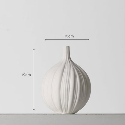 Erwan – Vase en céramique légèrement luxueuse