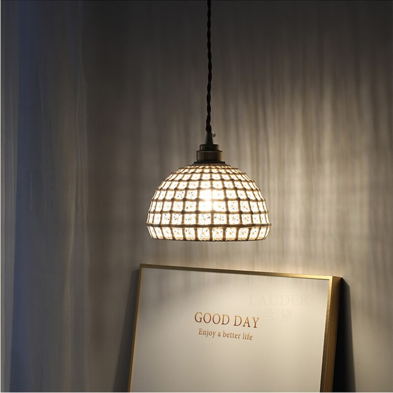 Elinor – Lampe suspendue en cuivre scandinave