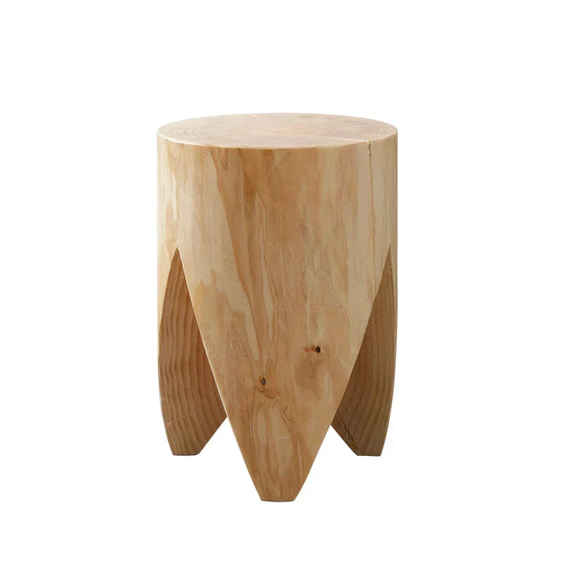 Emil – Table d'appoint robuste en bois de pin