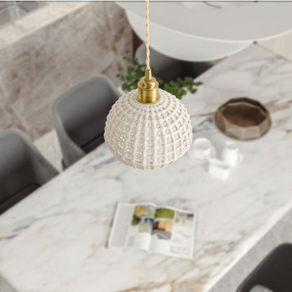Elinor – Lampe suspendue en cuivre scandinave