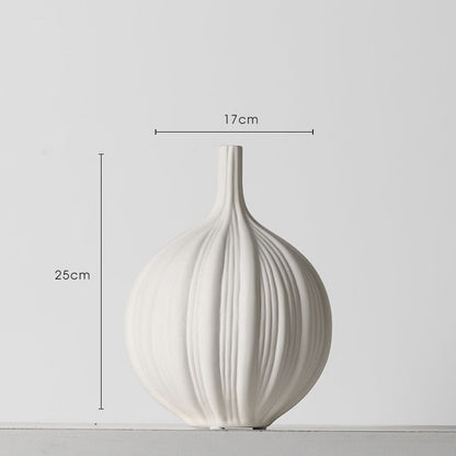 Erwan – Vase en céramique légèrement luxueuse