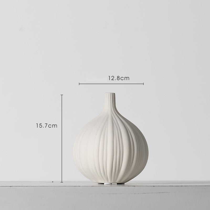 Erwan – Vase en céramique légèrement luxueuse