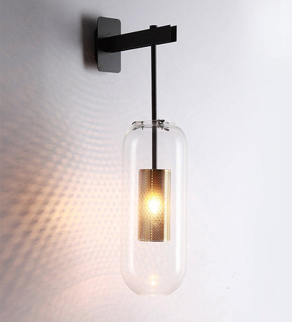 Otis - Applique murale contemporaine en verre