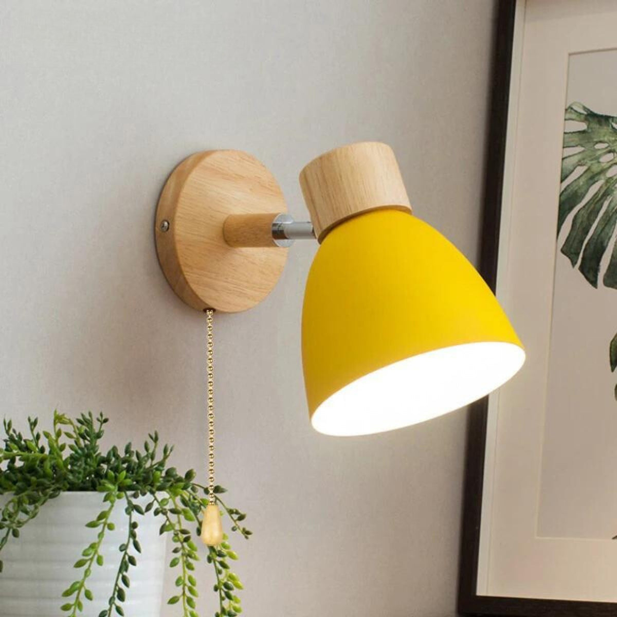LumiBois – Applique murale au design naturel