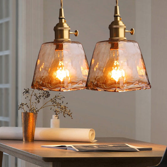 Amika – Suspension moderne en laiton