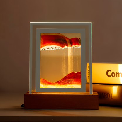 Sienne – Image de sable-lumière