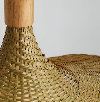 Kaito – Lustre en bambou et rotin