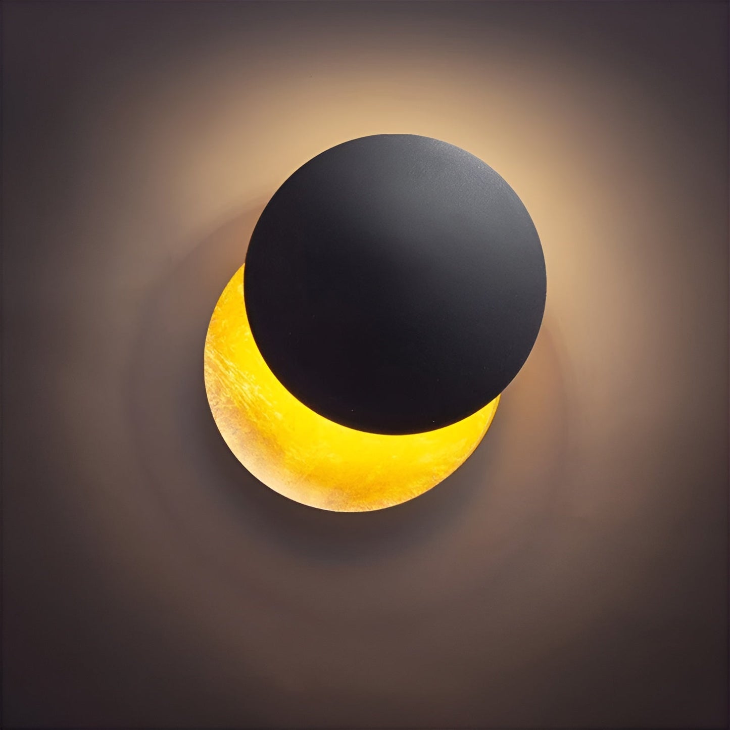 Halo Lunaire – Applique LED pivotante au style zen