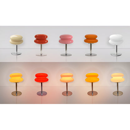 VerreLumi – Lampe de table en verre teinté design