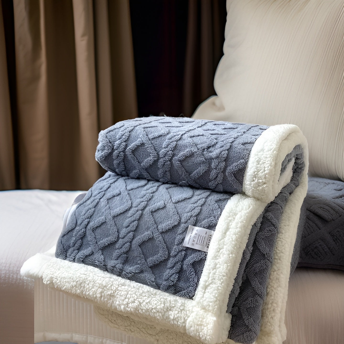 LumaFleece – Couverture Douce d'Hiver