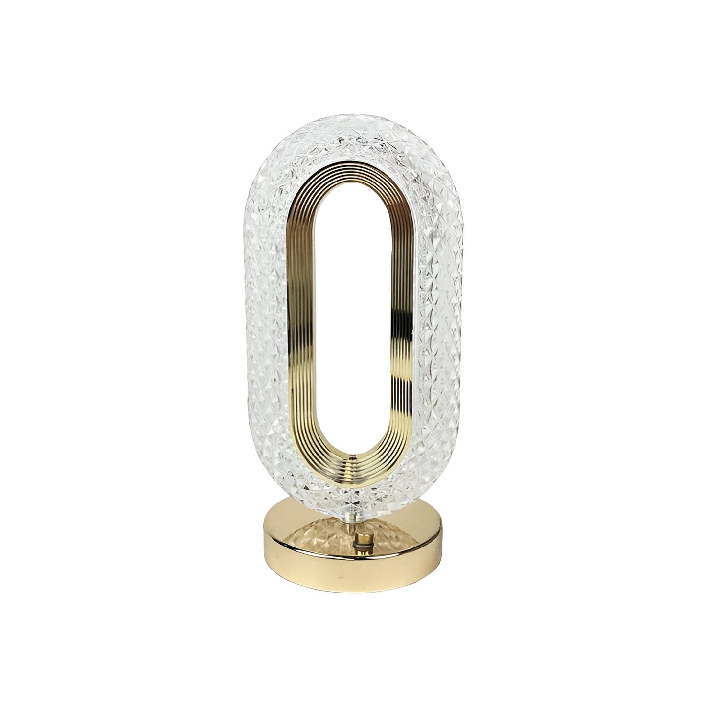 Evelyn – Élégante Lampe de Table LED en Cristal