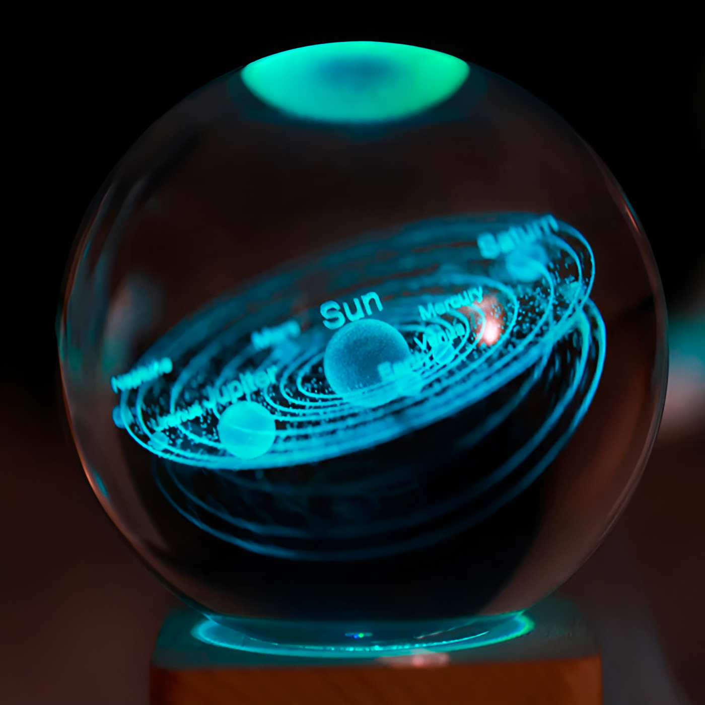 Sphere Stellaire – Veilleuse LED avec effet galaxie