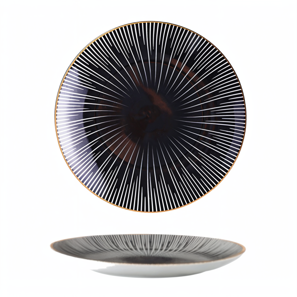 Collection GeoChic - Assiettes à motifs géométriques - Vaisselle en porcelaine