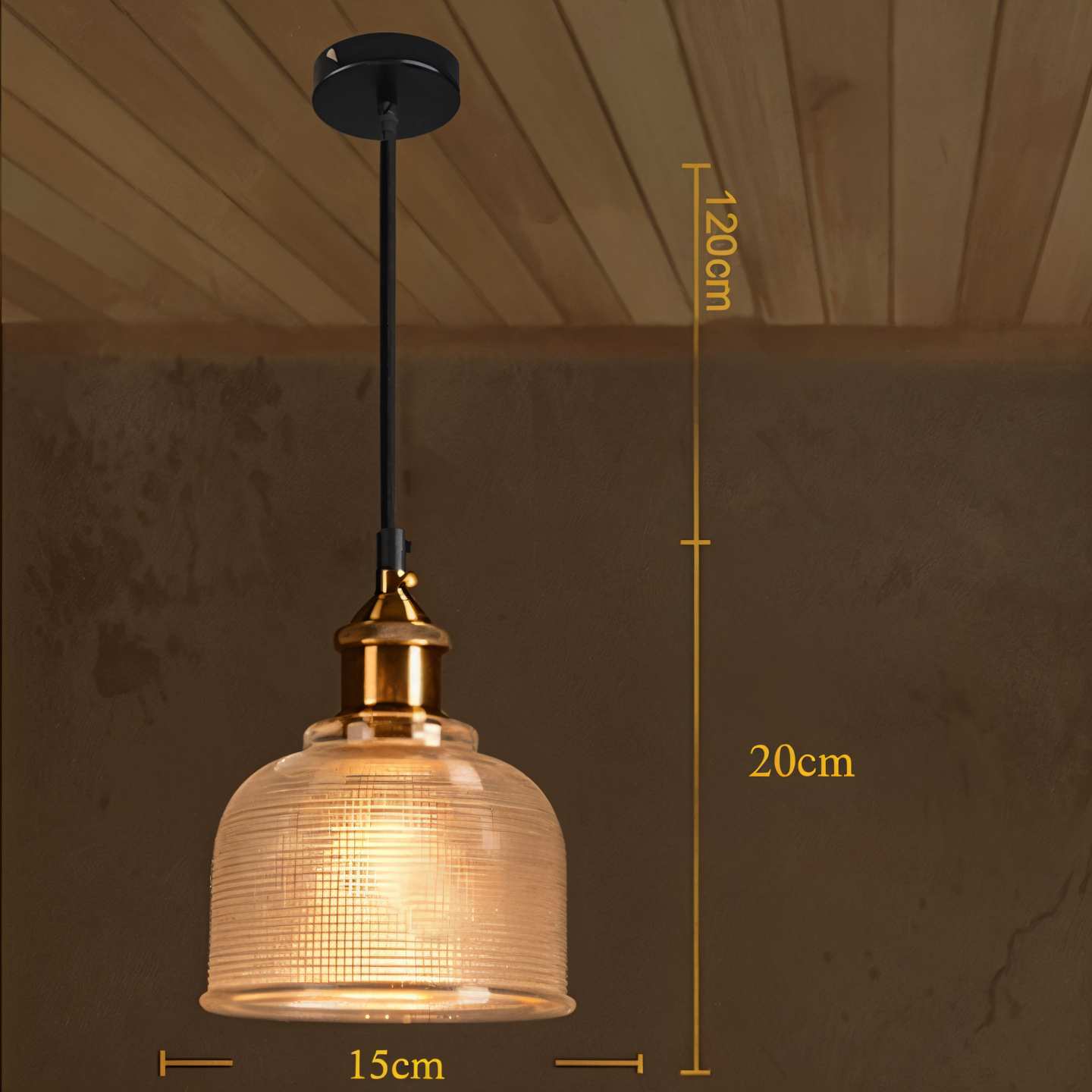 Ibra – Lampe suspendue en fleurs de verre artistiques