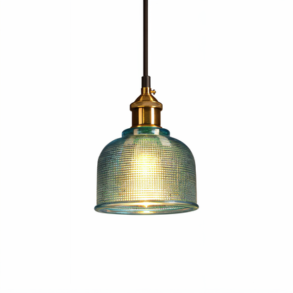 VerreSonore – Suspension rétro en cloche colorée