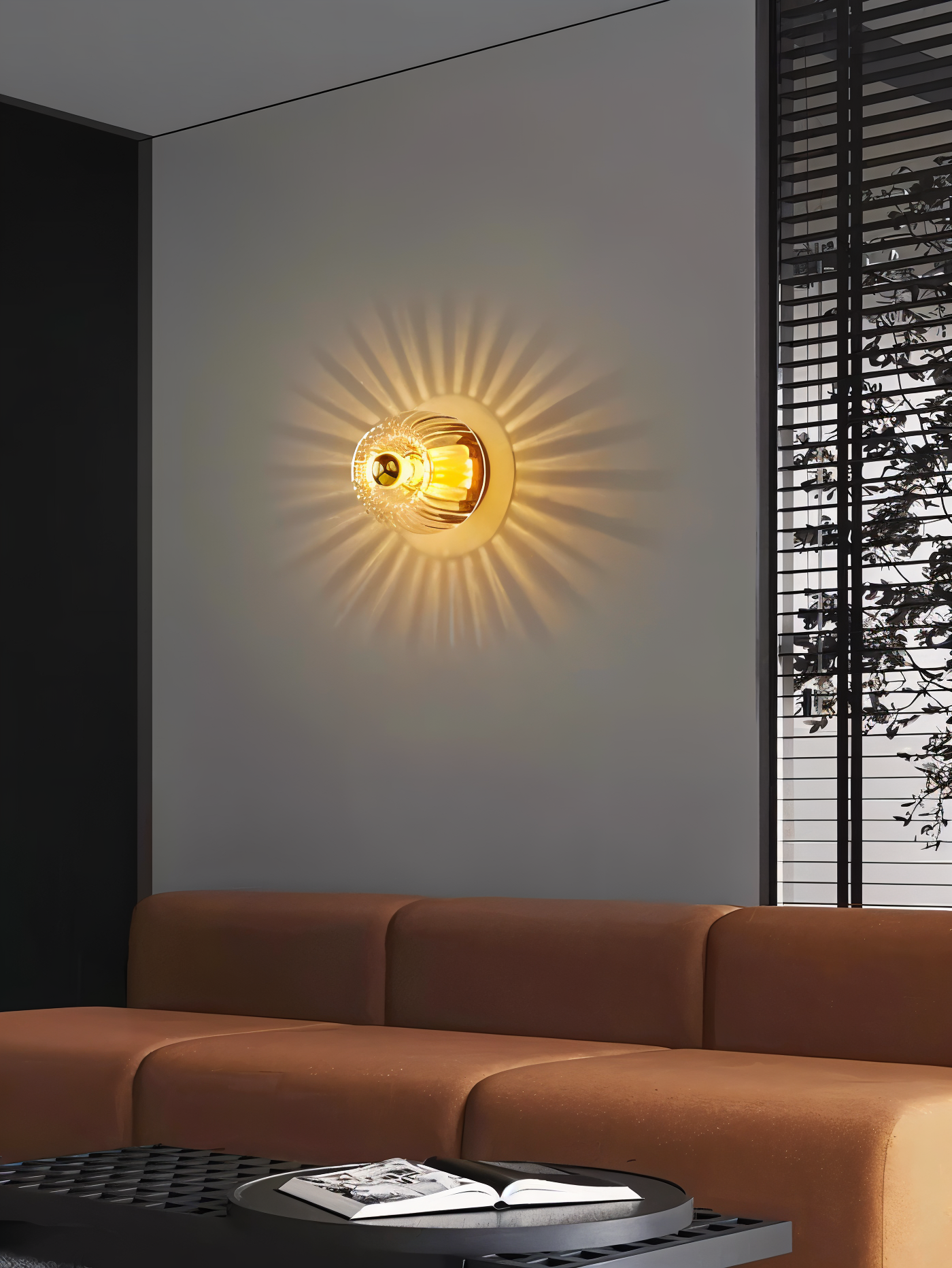 BauStrie – Éclat mural nervuré inspiré du Bauhaus