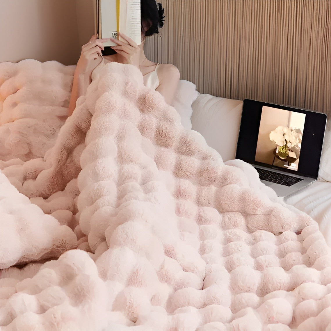 LuxeFleece – Couverture Chaude, Confortable & Élégante