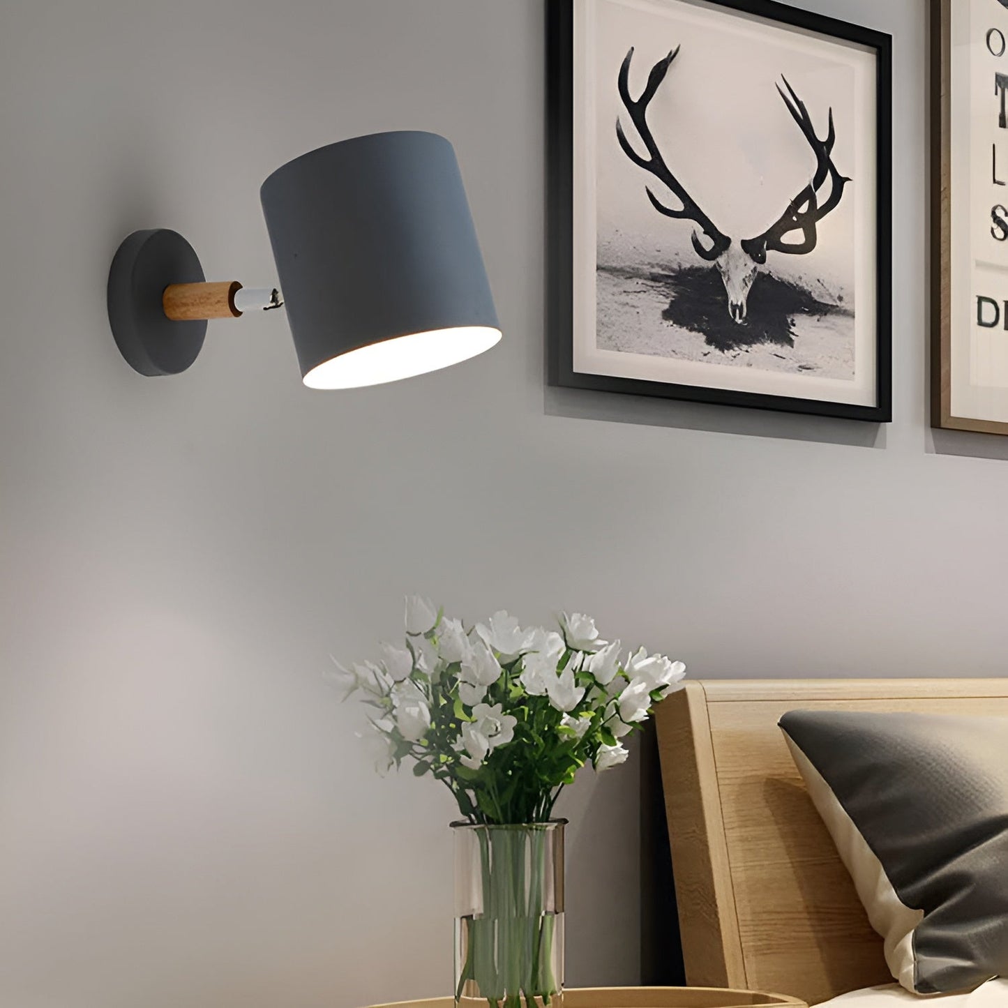 Applique murale MacaronRay - Lampe murale nordique pastel
