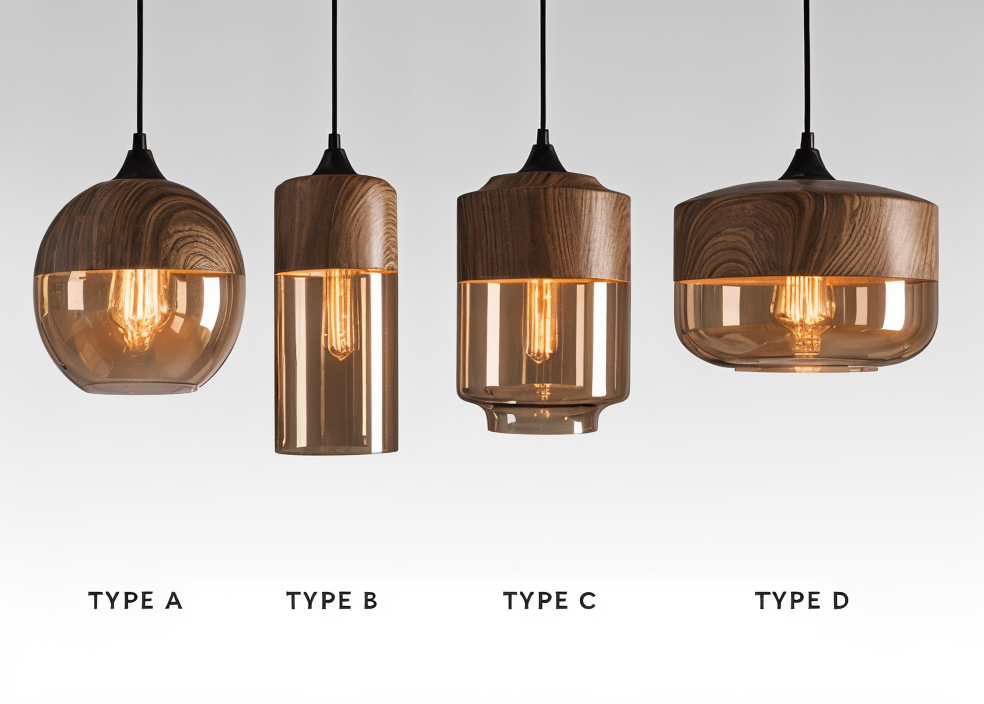 Éclat Nordique – Suspension en verre au style loft moderne inspiré du design scandinave