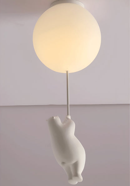 OursNuage – Lampe enfantine au style animal tendre