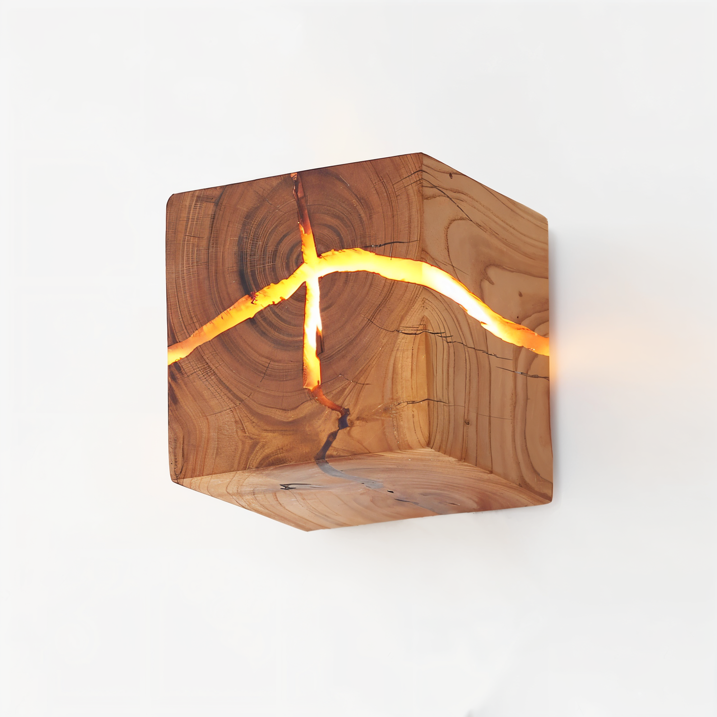 BoisFendu – Applique naturelle avec motif de fissure