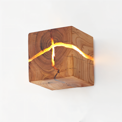 BoisFendu – Applique naturelle avec motif de fissure
