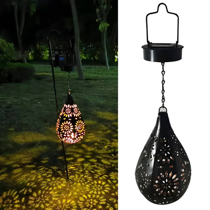SolÉclat Jardin – Lumière solaire à motifs ajourés