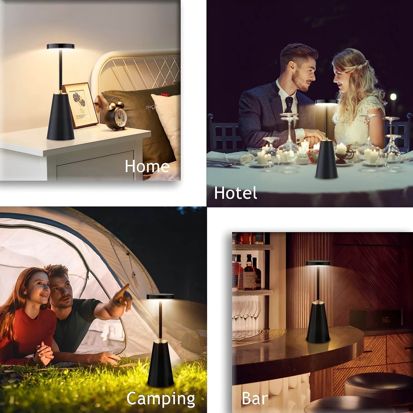 Lampe De Table Design Sans Fil Et Rechargeable