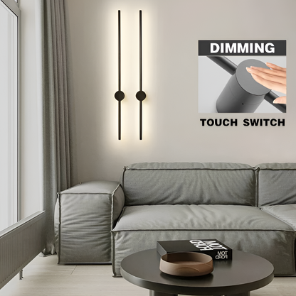 Ligne Scandinave – Applique murale LED linéaire au style épuré nordique