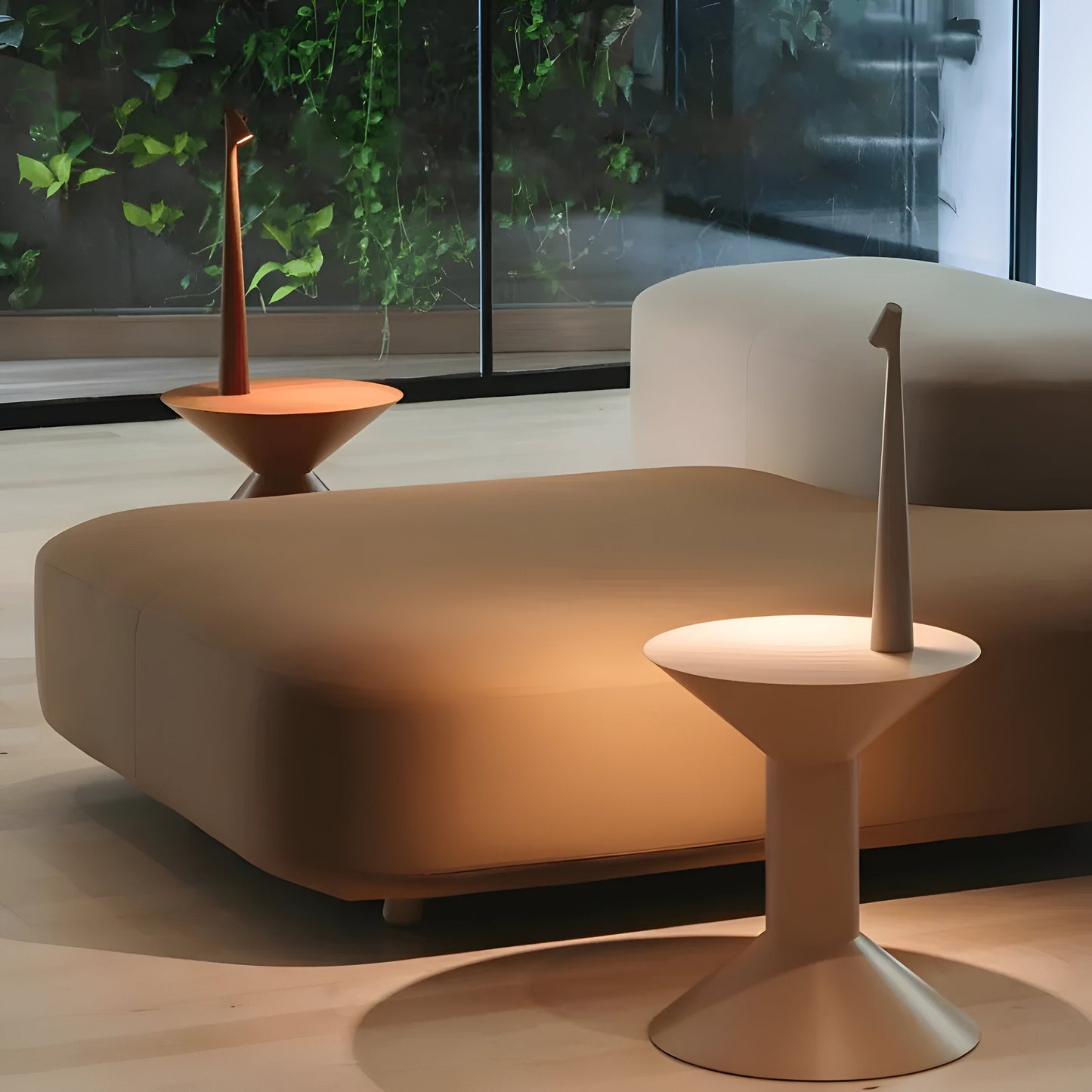 Élégante Lampe De Table LED Avec Capteur Tactile