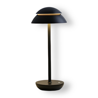 Lampe OmbraGlow – Lampe de table LED sans fil au design épuré avec abat-jour moderne