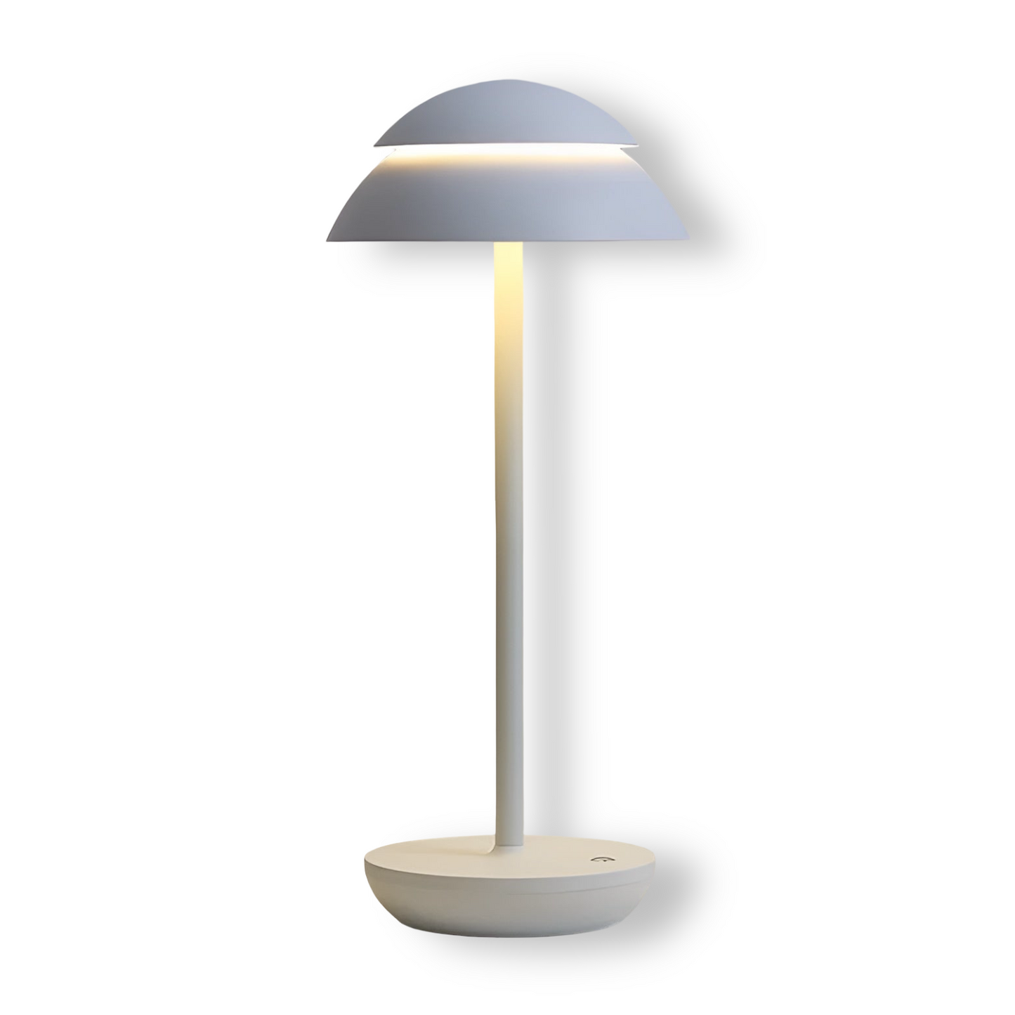 Lampe OmbraGlow – Lampe de table LED sans fil au design épuré avec abat-jour moderne