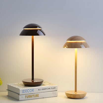 Lampe OmbraGlow – Lampe de table LED sans fil au design épuré avec abat-jour moderne