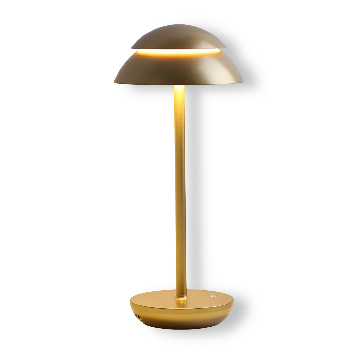 Lampe OmbraGlow – Lampe de table LED sans fil au design épuré avec abat-jour moderne