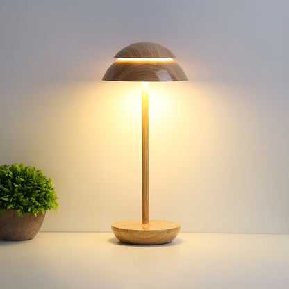Lampe OmbraGlow – Lampe de table LED sans fil au design épuré avec abat-jour moderne