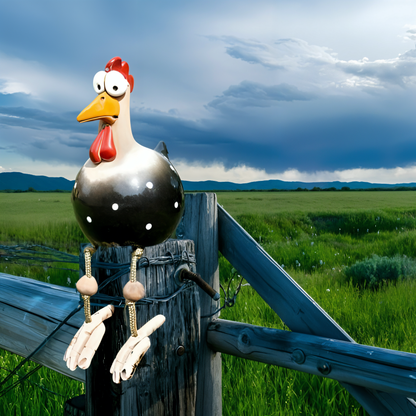 Caeloria – Figurine de jardin Coq