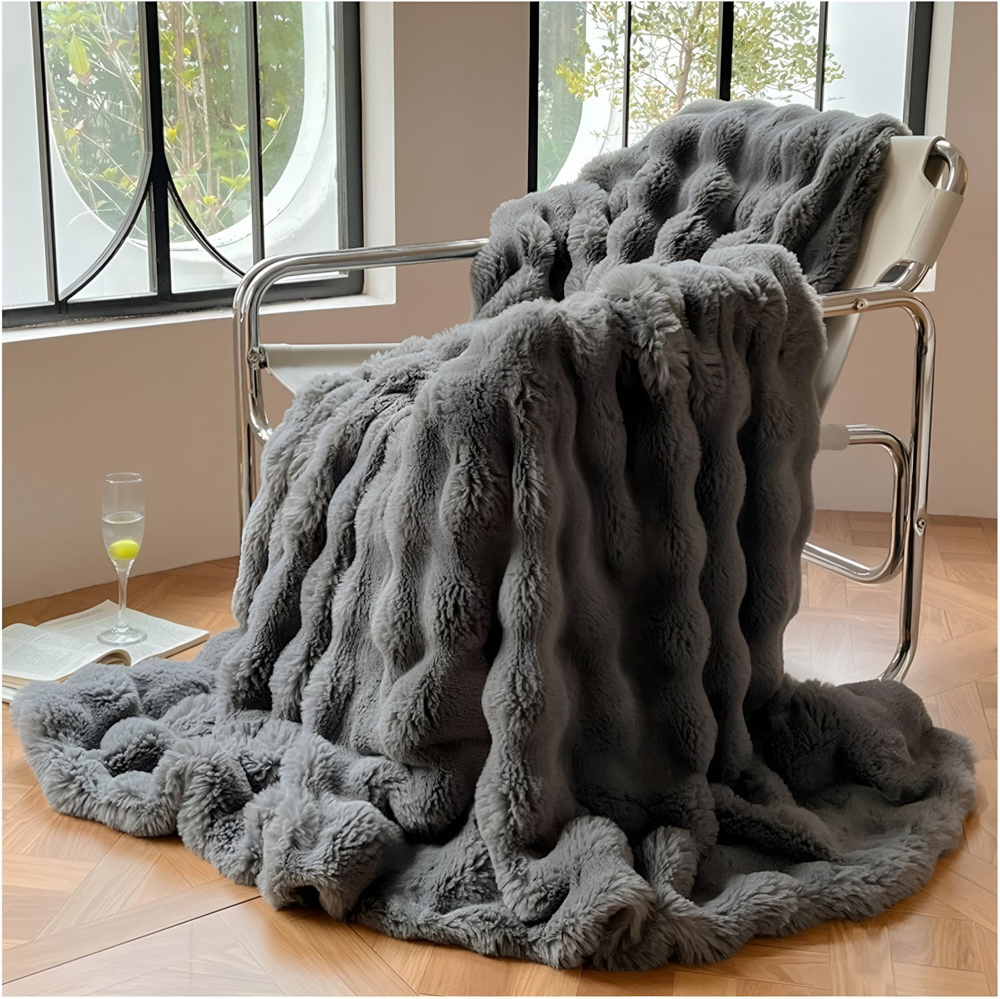 LuxeFleece – Couverture Chaude, Confortable & Élégante