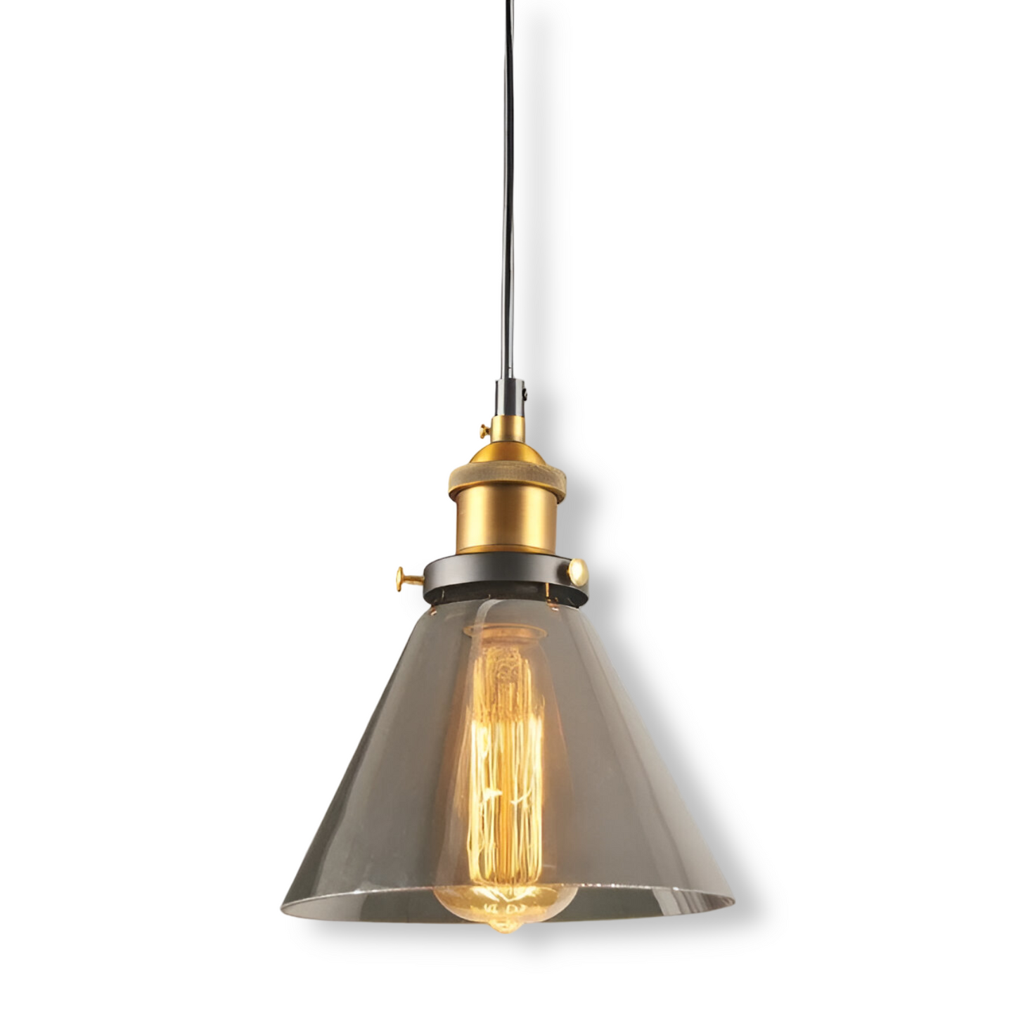 Norvella – Suspension en verre rétro nordique