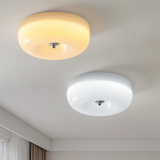 Lumiere Glacee – Plafonnier rond en forme de donut