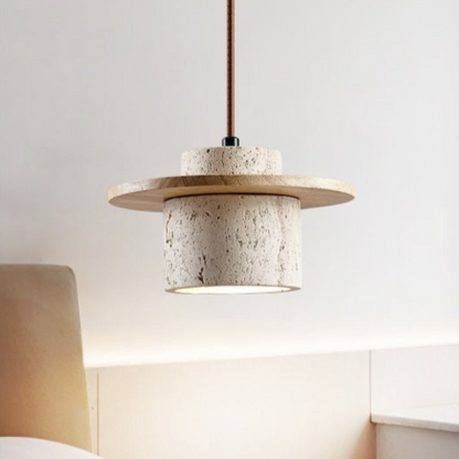 Noemi – Lampe de table rétro en pierre