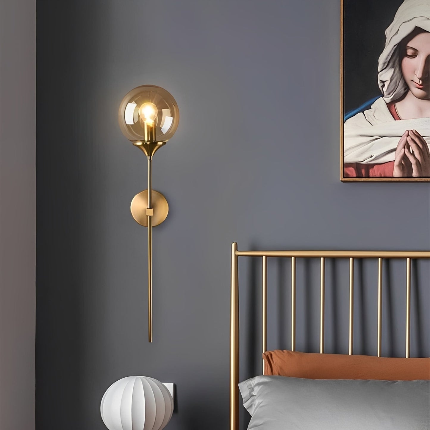 Hera – Applique Murale en Verre Nordique Moderne